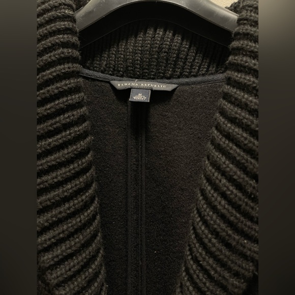 Banana Republic Wool Tie Coat - Picture 2 of 3